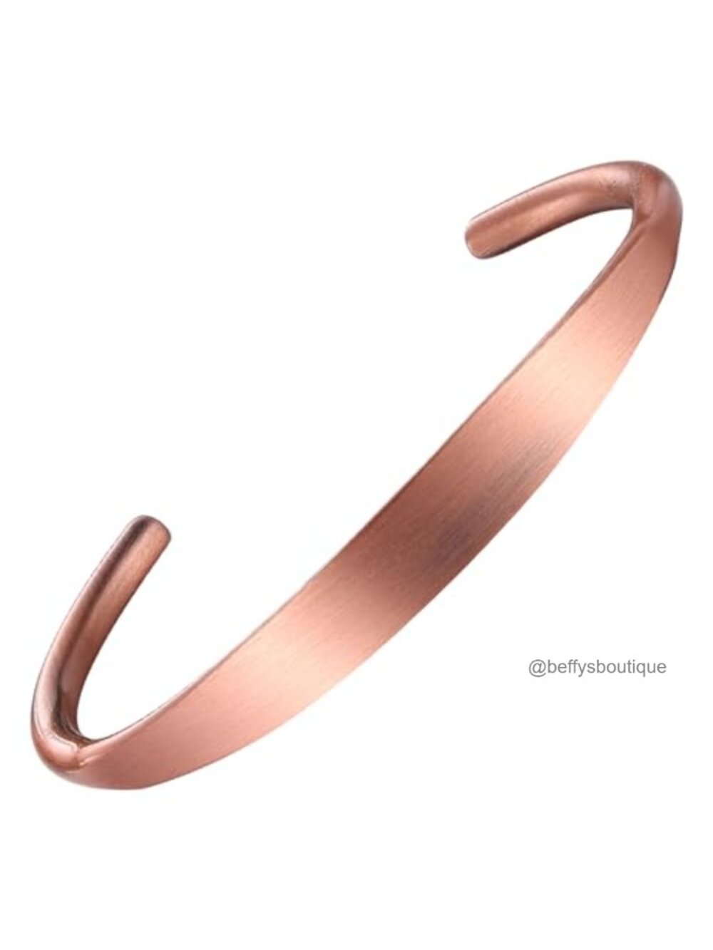 Pure Copper Cuff Bracelet Solid Raw Uncoated Hammered Tibetan Bangle